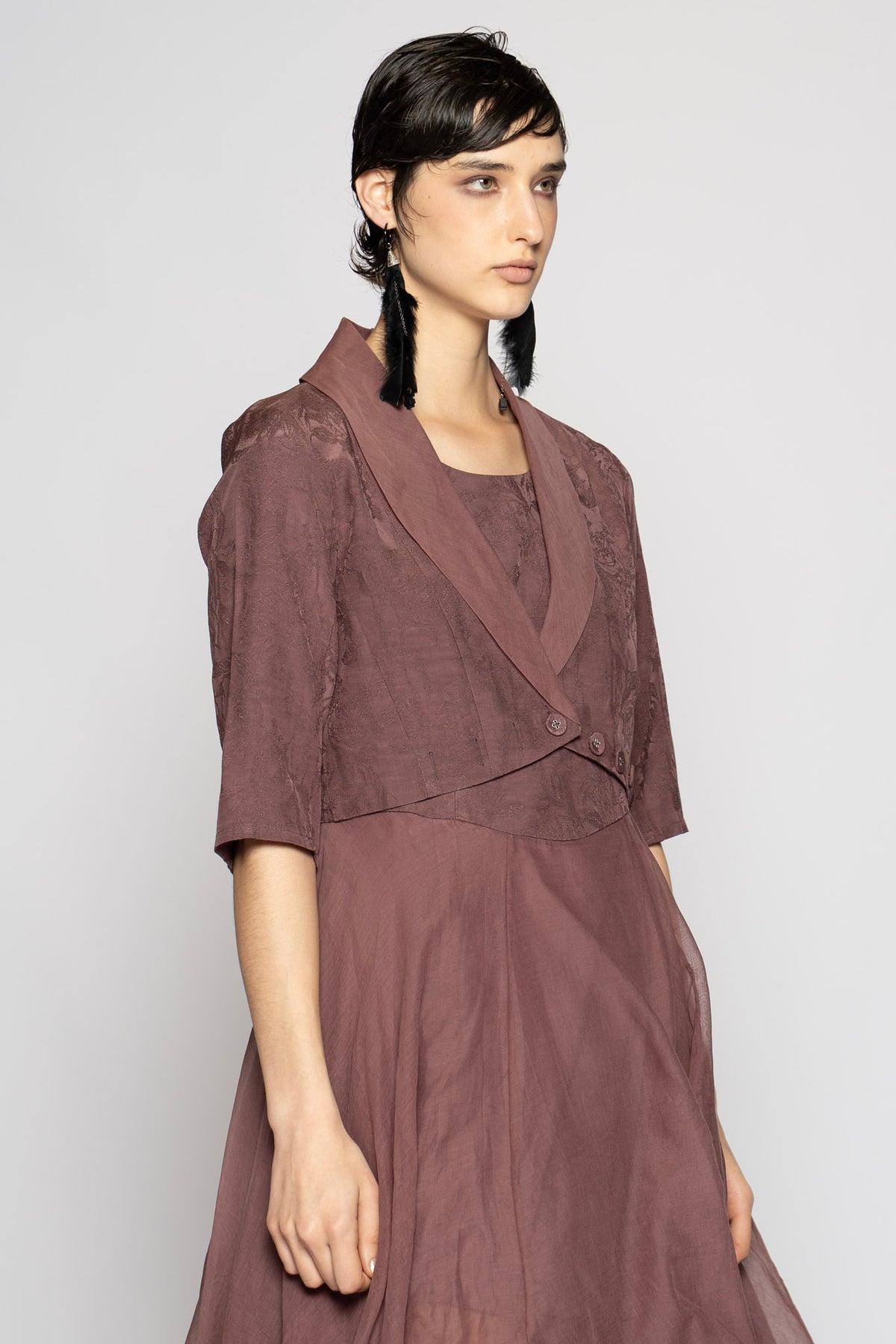 Spike Bolero Mauve