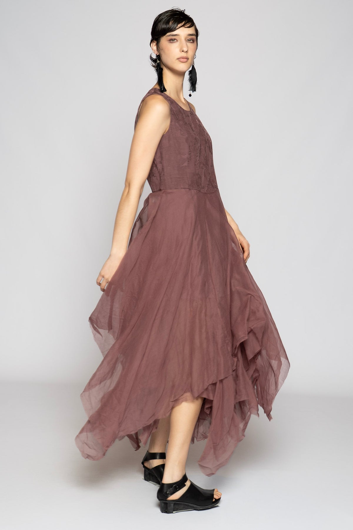Spike Dress Mauve