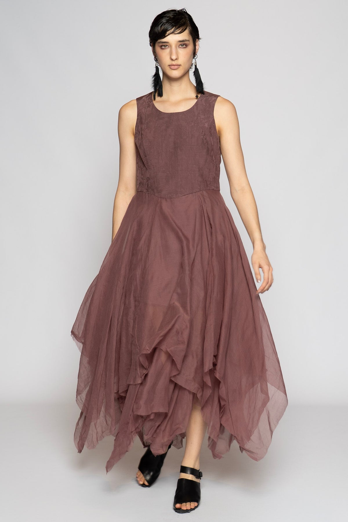 Spike Dress Mauve