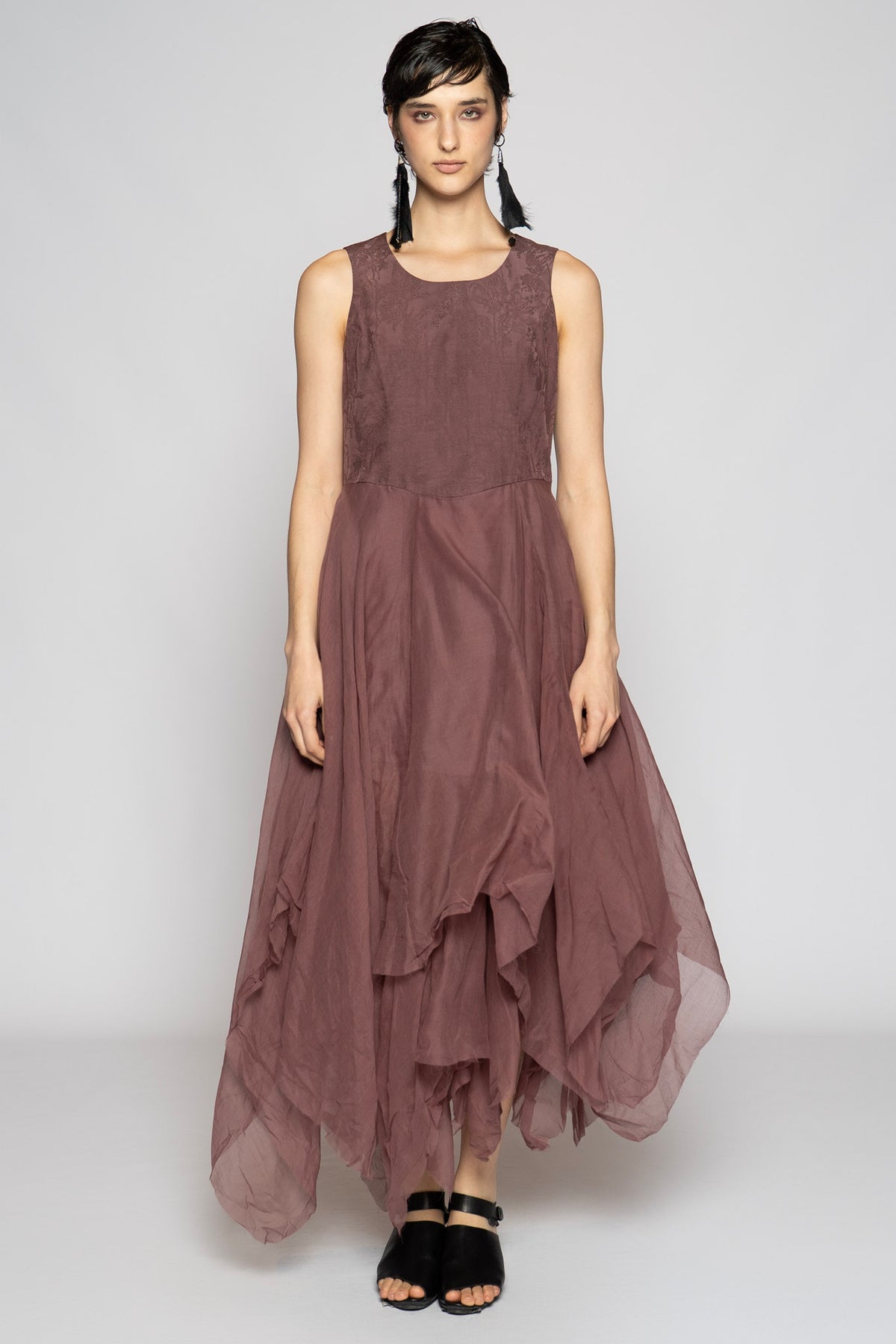 Spike Dress Mauve