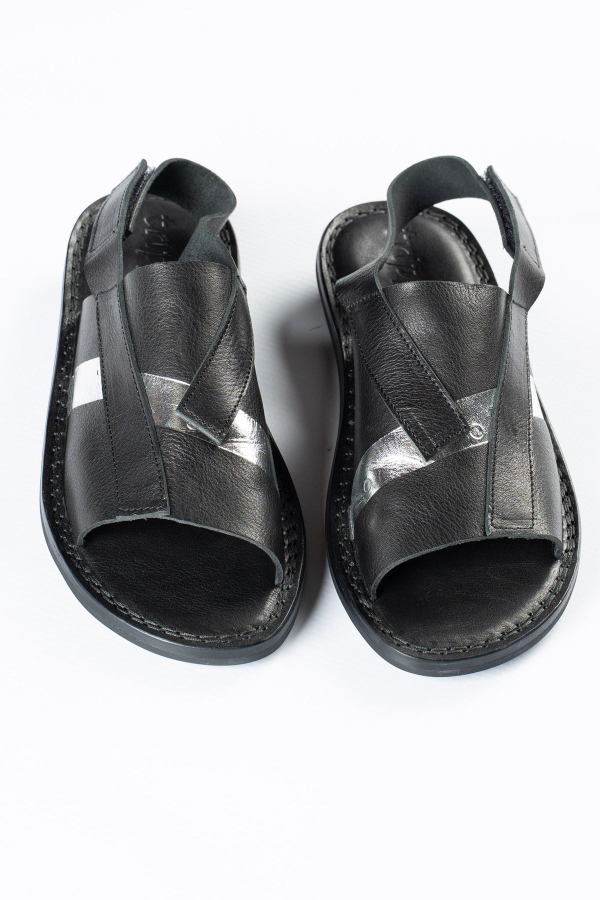 Clad F Sandals Blk