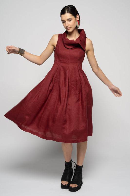 Asami Dress Chilli