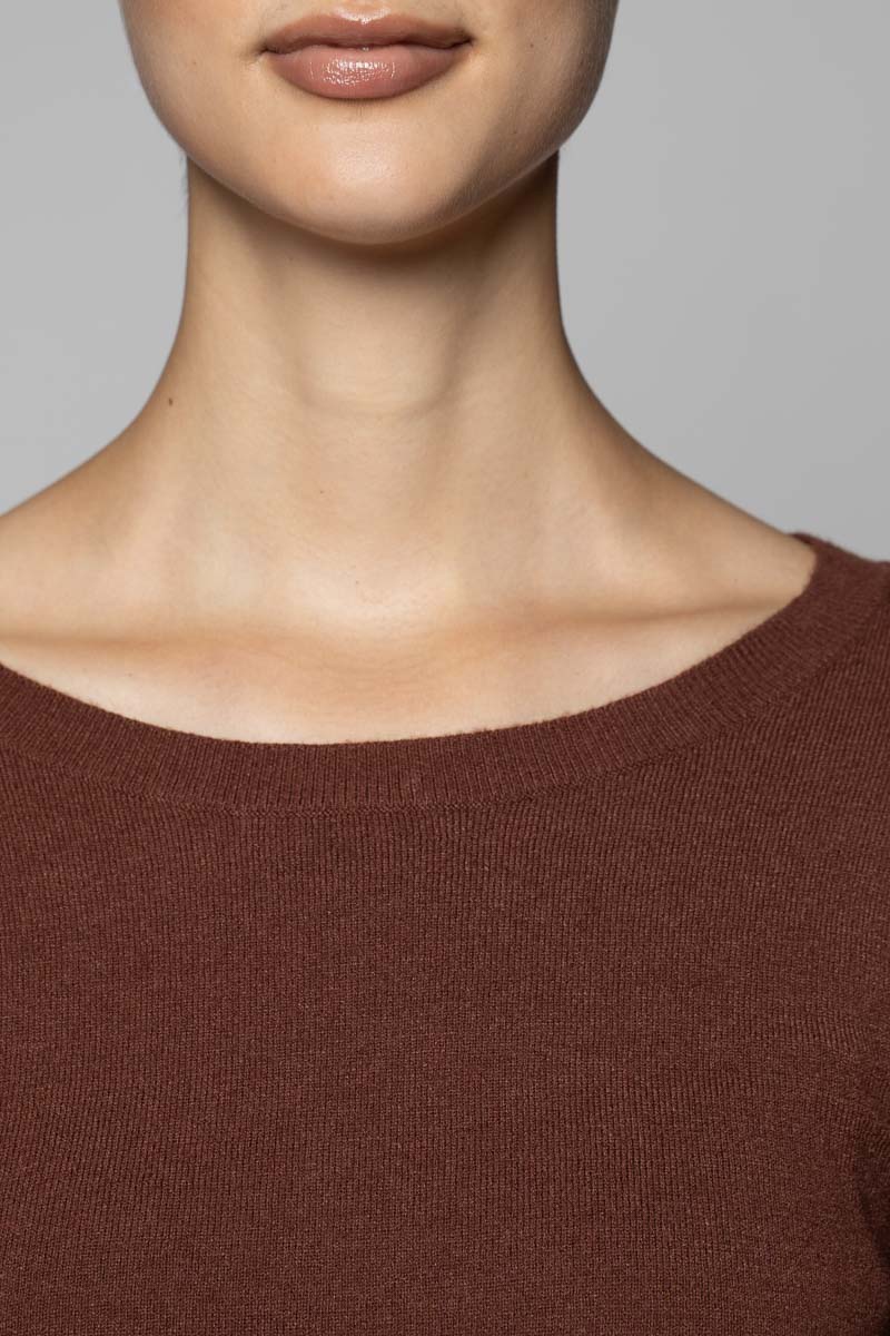 Sayuri Round Neck Taupe