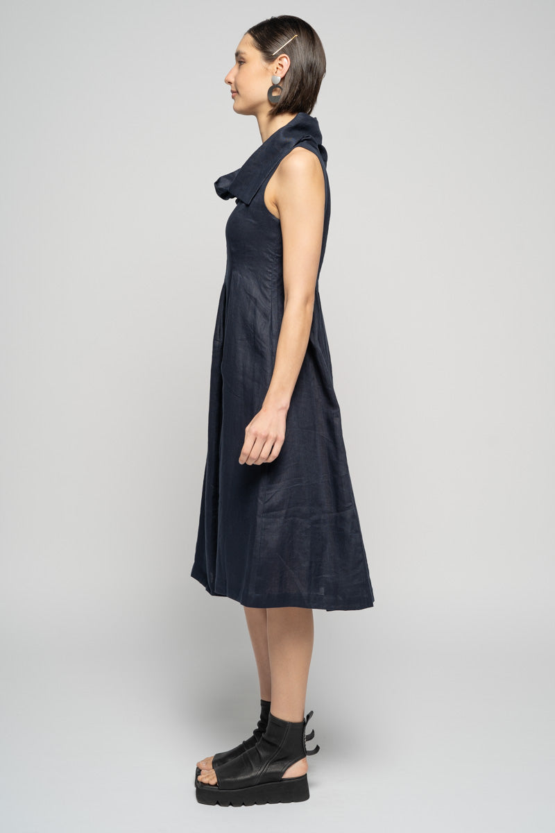 Asami Dress Navy