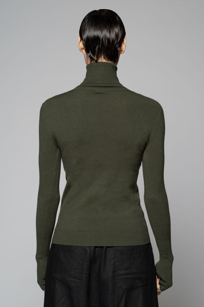 Sayuri High Neck Moss