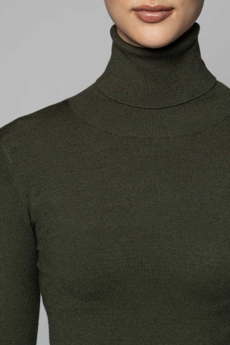 Sayuri High Neck Moss