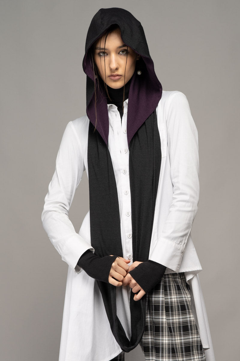 Dusk Snood Plum