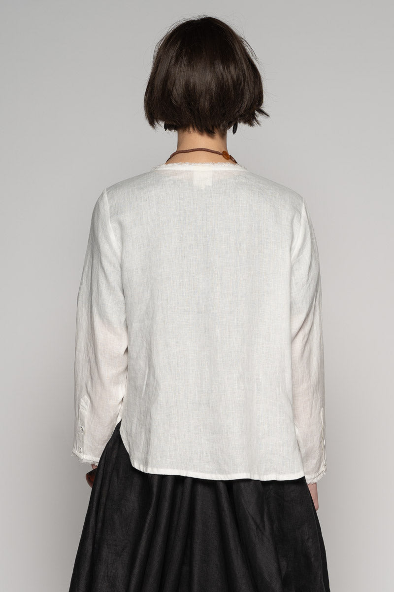 Sabi Tuck Shirt Wh