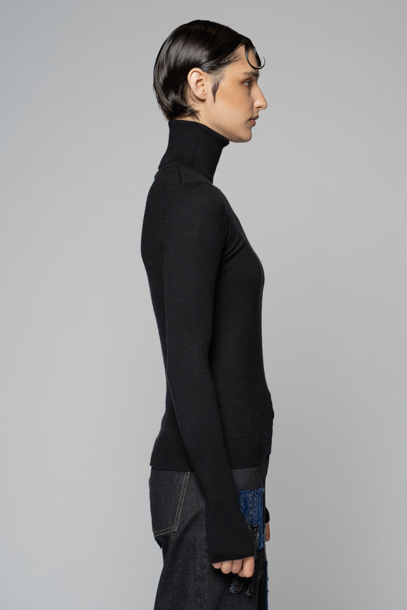 Sayuri High Neck Blk