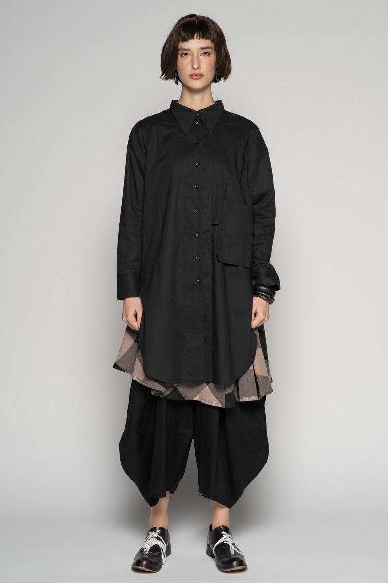 Kiki Long Shirt Blk