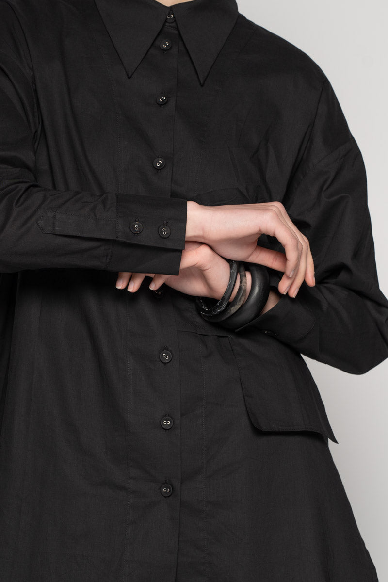Kiki Long Shirt Blk