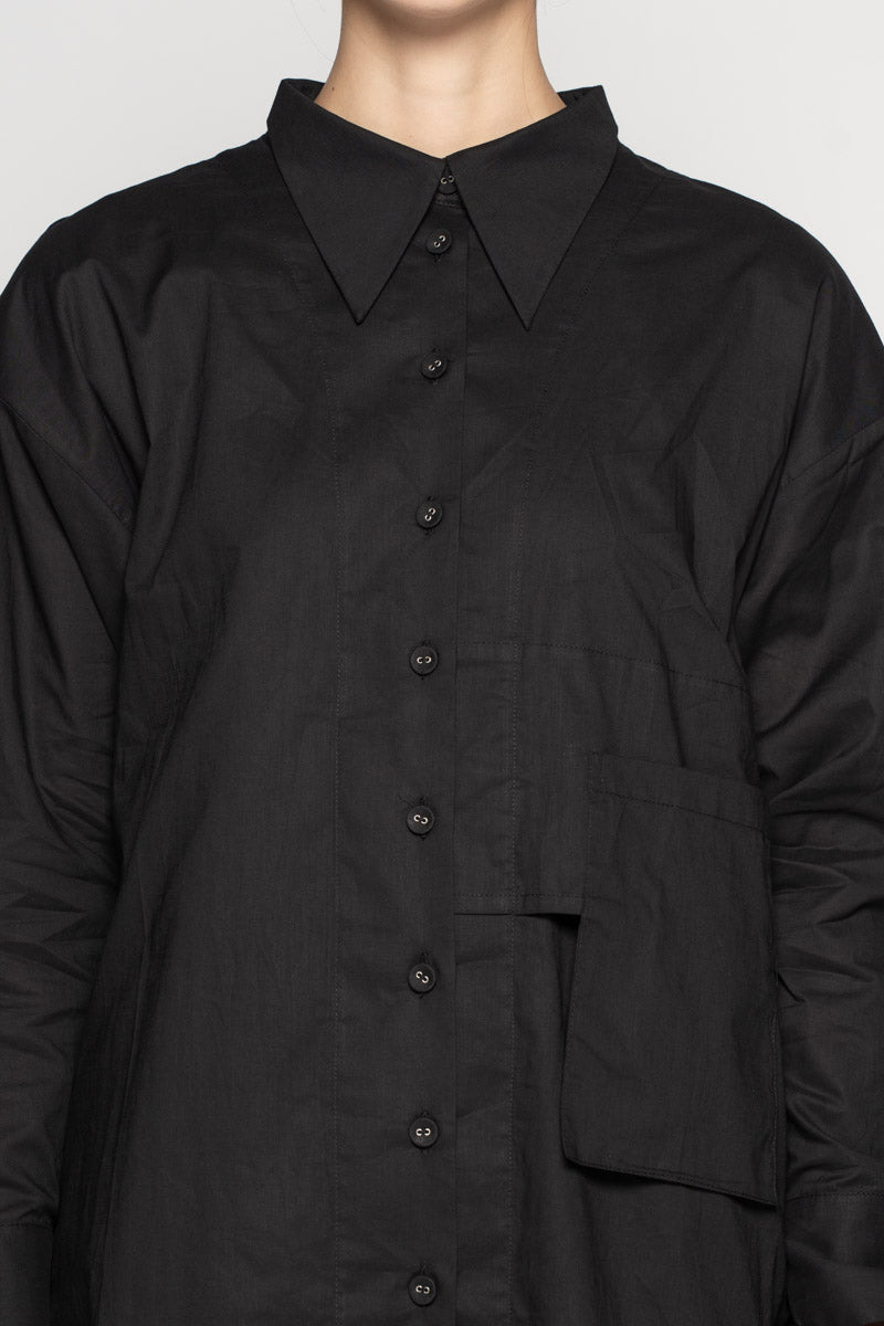 Kiki Long Shirt Blk