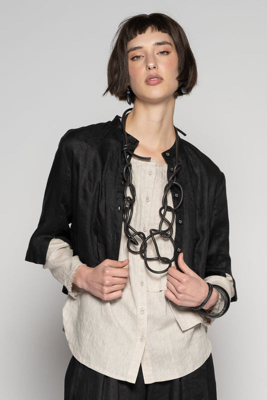 Sabi Short Jacket Blk