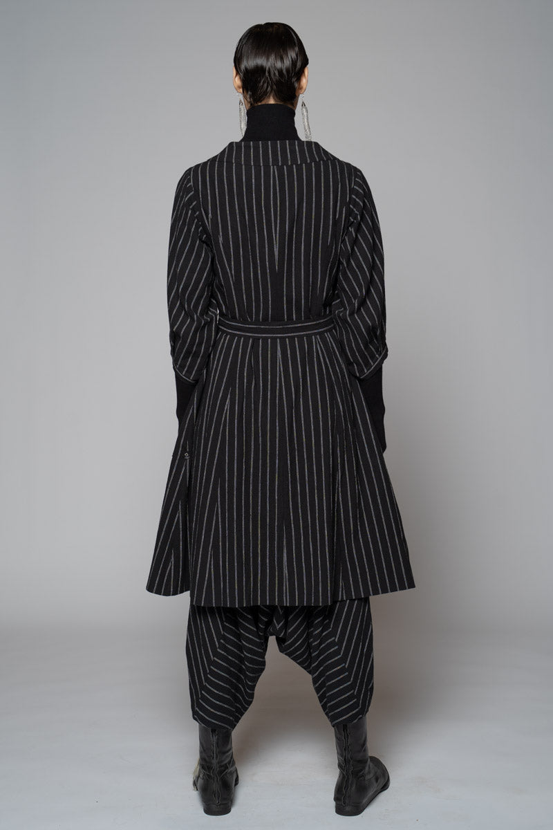 Komichi Wrap Dress Blk