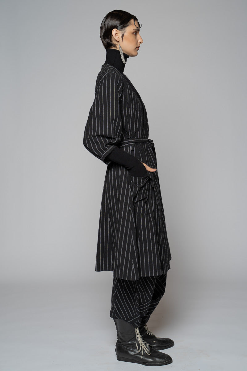 Komichi Wrap Dress Blk