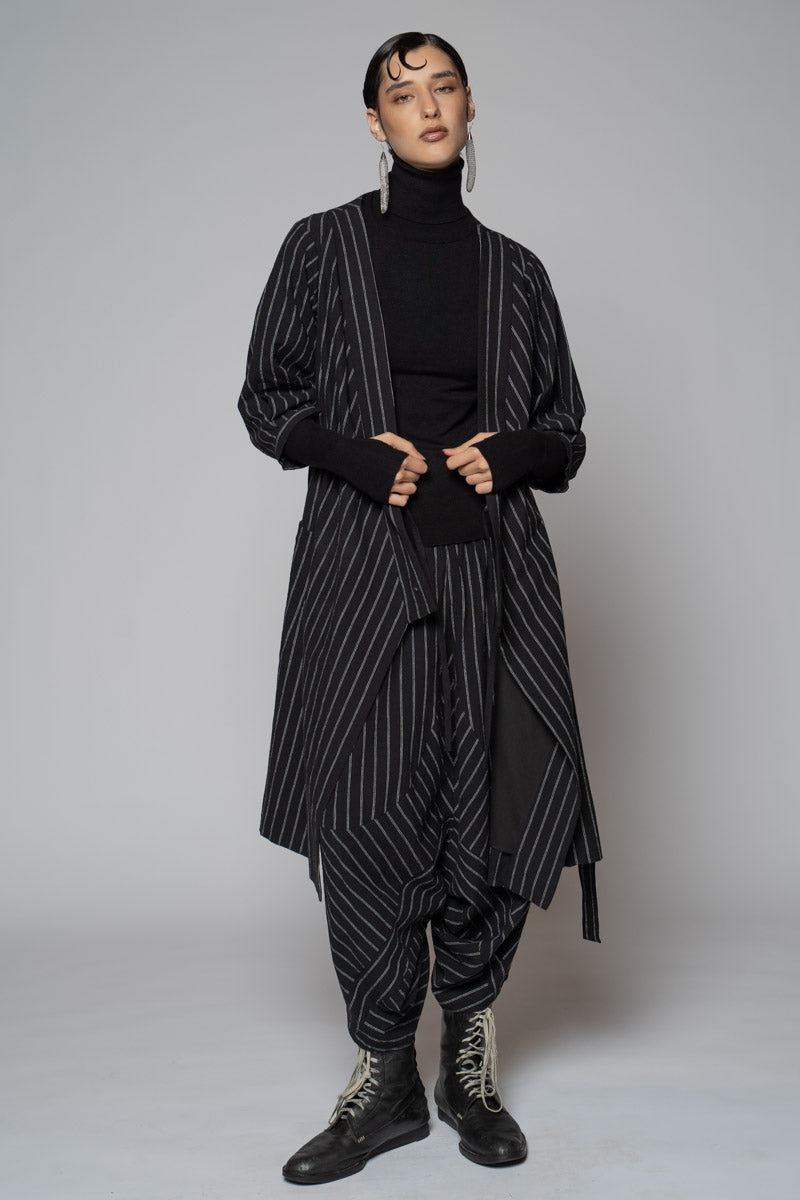 Komichi Wrap Dress Blk