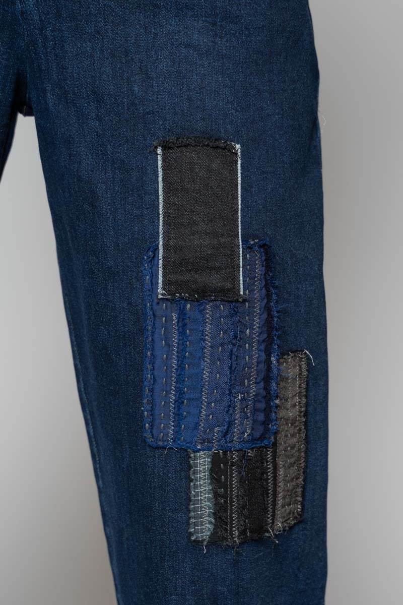 Furu Patch Pants Indigo