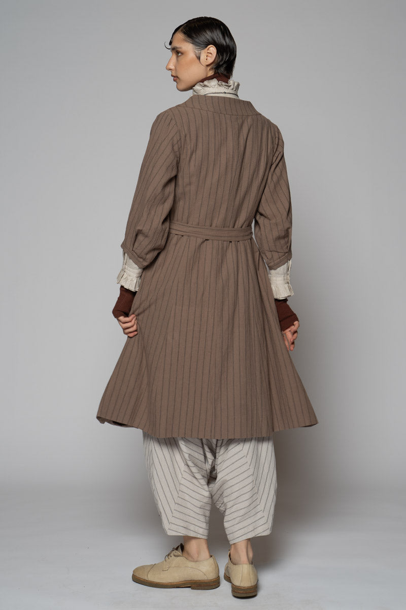 Komichi Wrap Dress Fawn
