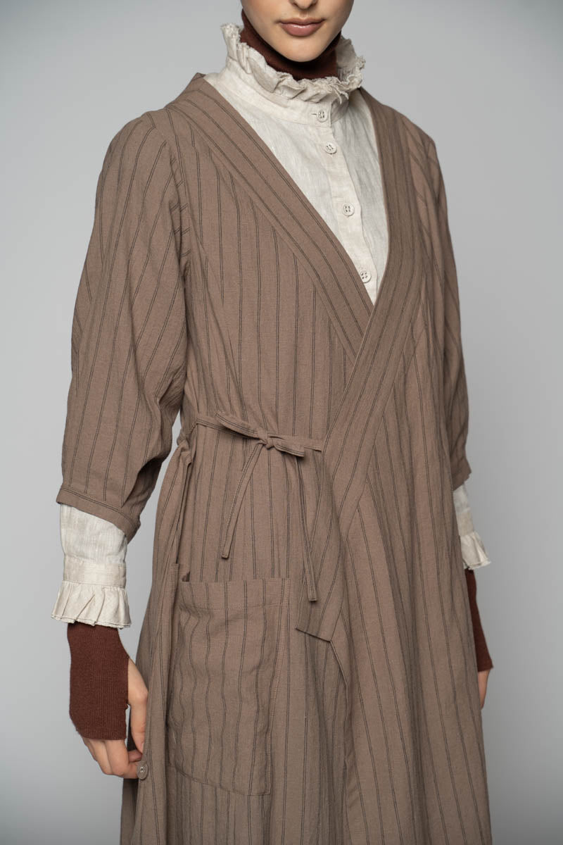 Komichi Wrap Dress Fawn