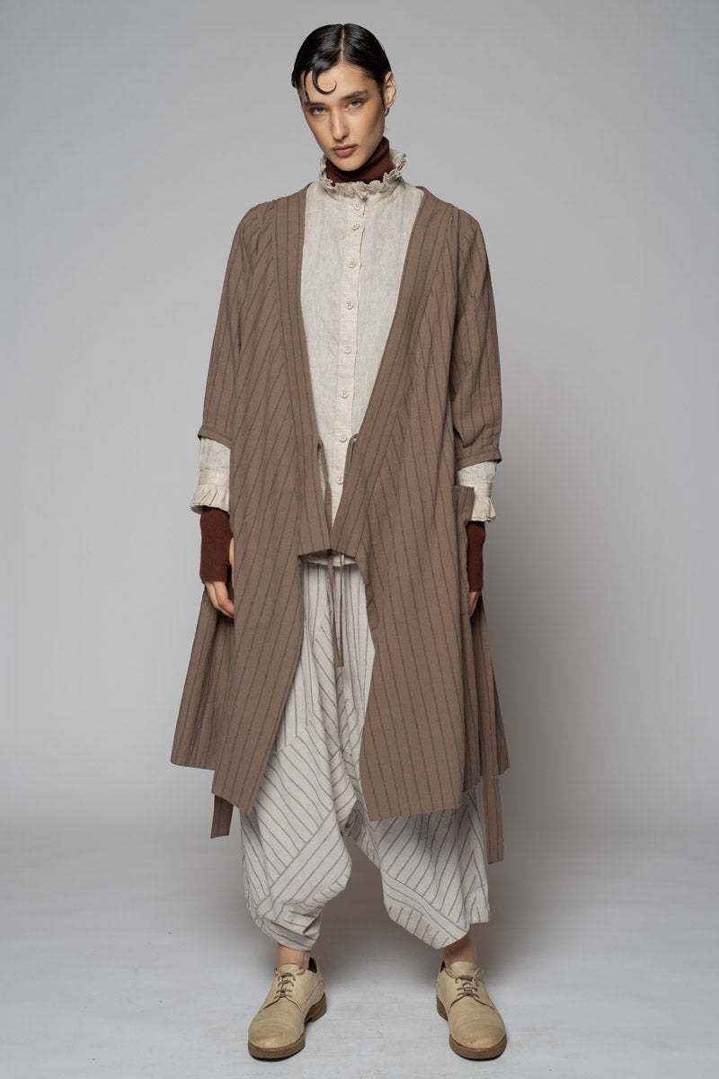 Komichi Wrap Dress Fawn
