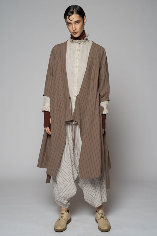 Komichi Wrap Dress Fawn