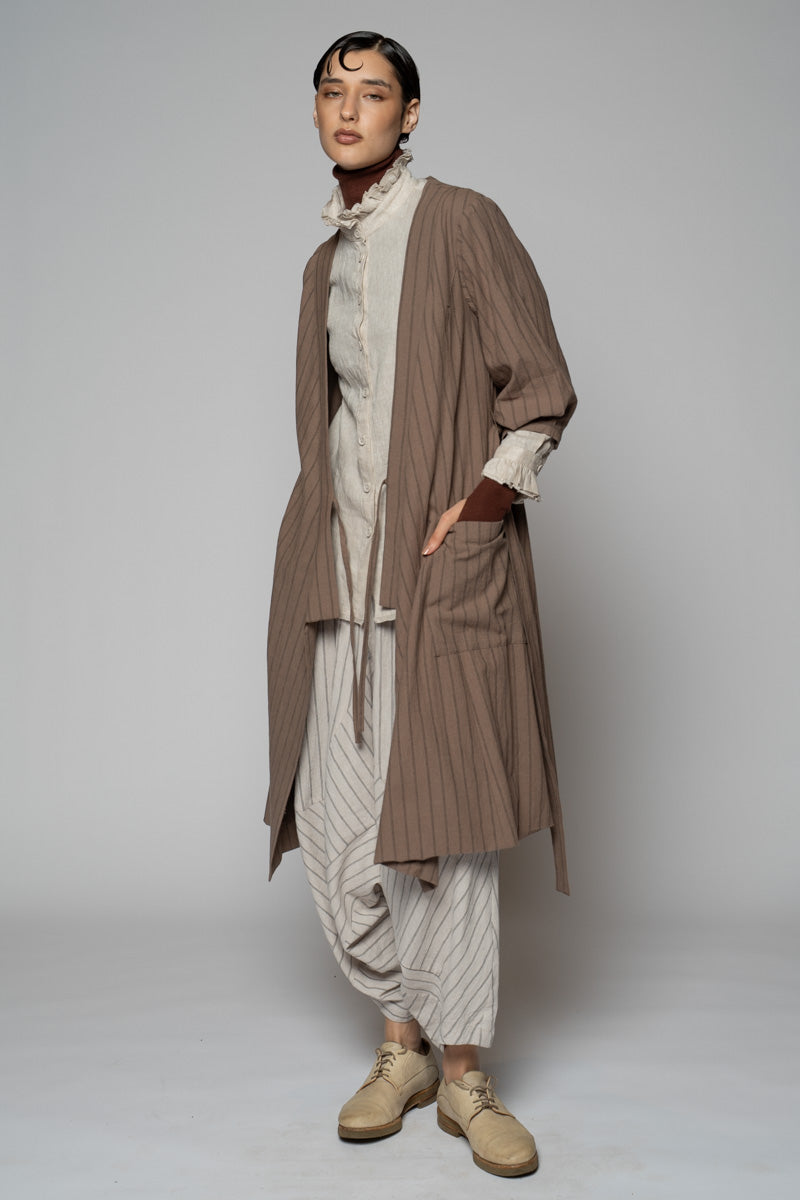 Komichi Wrap Dress Fawn