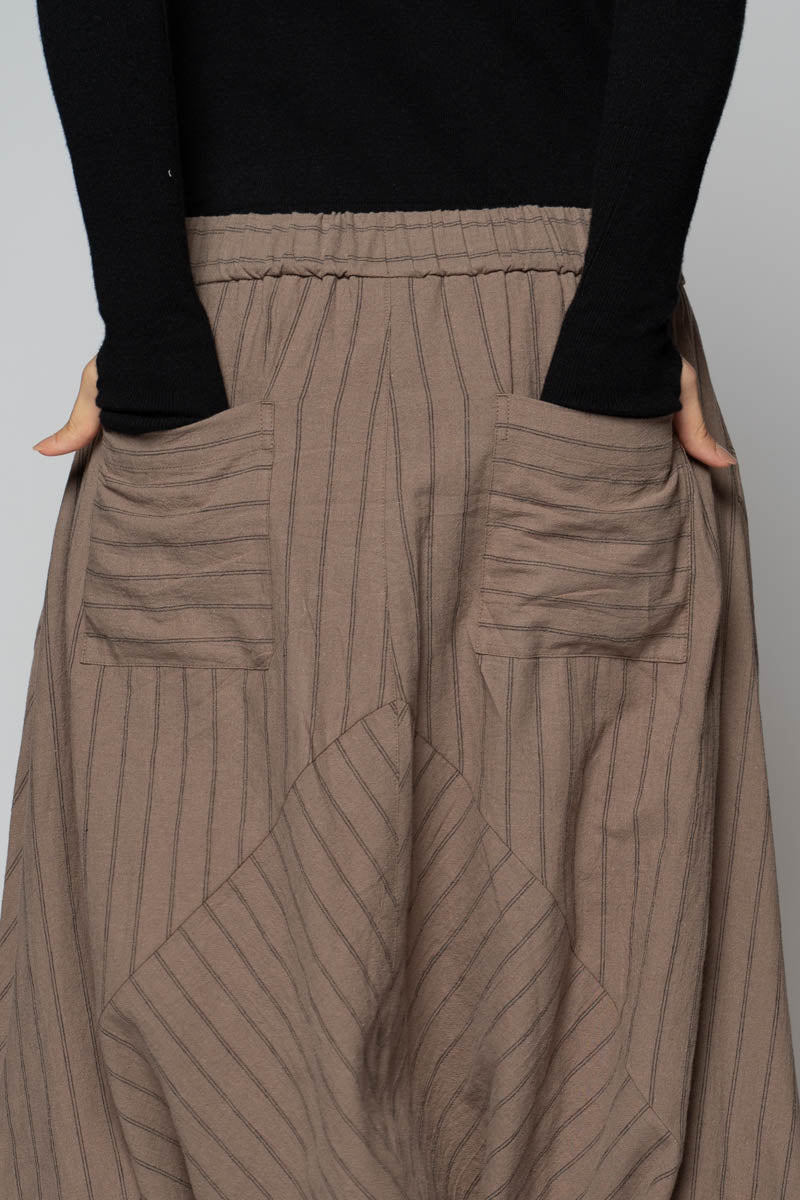 Komichi Low Pants Fawn