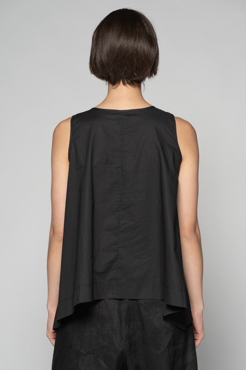Kiki Frill Top Blk