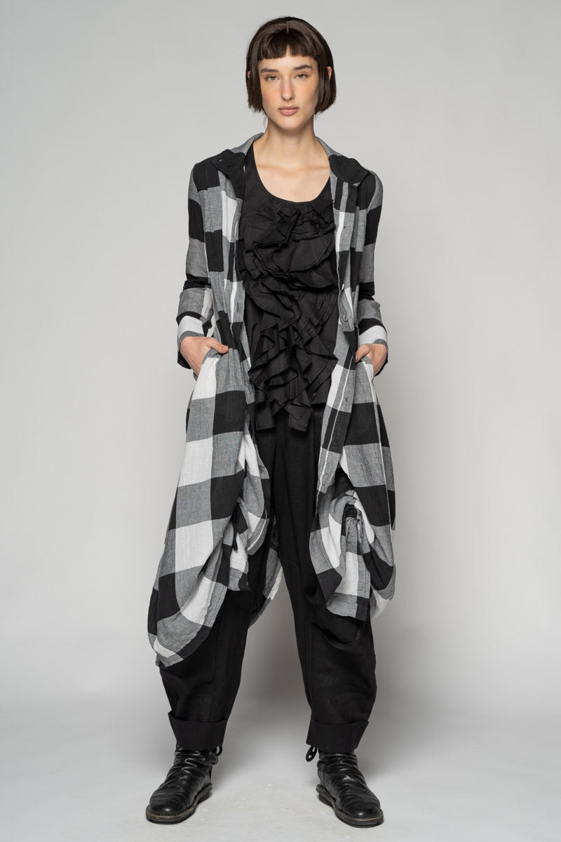 Oki Gather Dress Blk