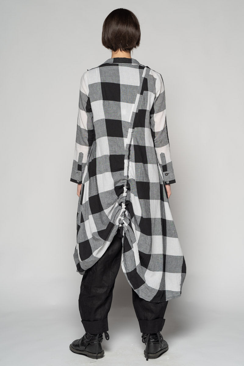 Oki Gather Dress Blk
