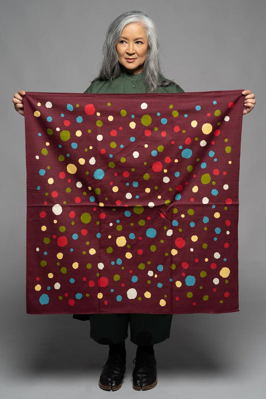 Dot Furoshiki Wrapping Cloth Bg