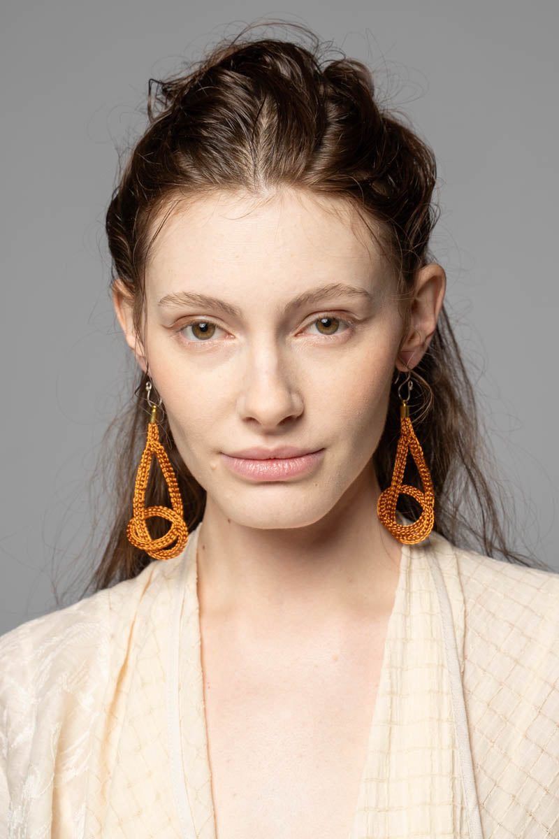 Rupu Earrings Rust