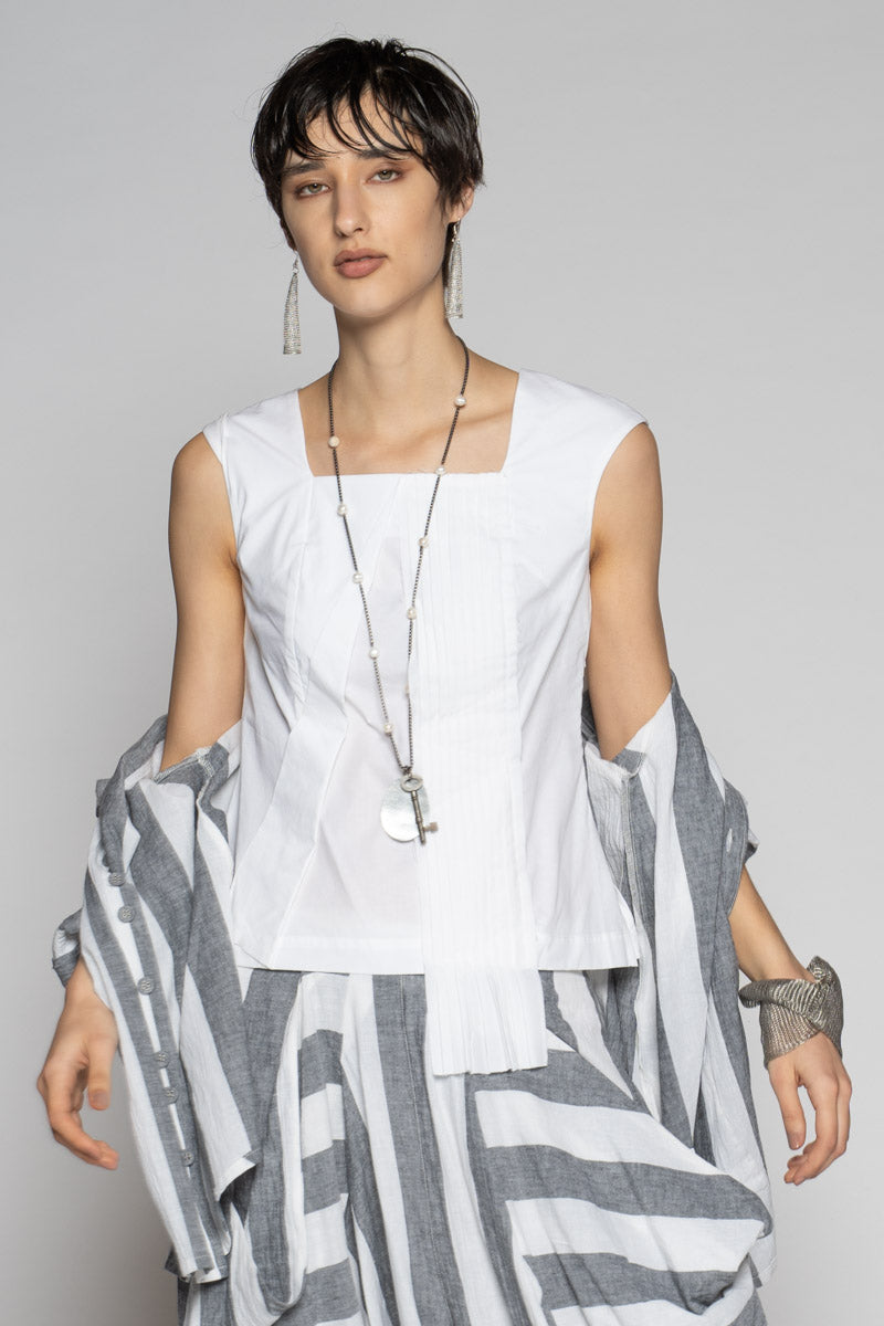 Overtone Top White