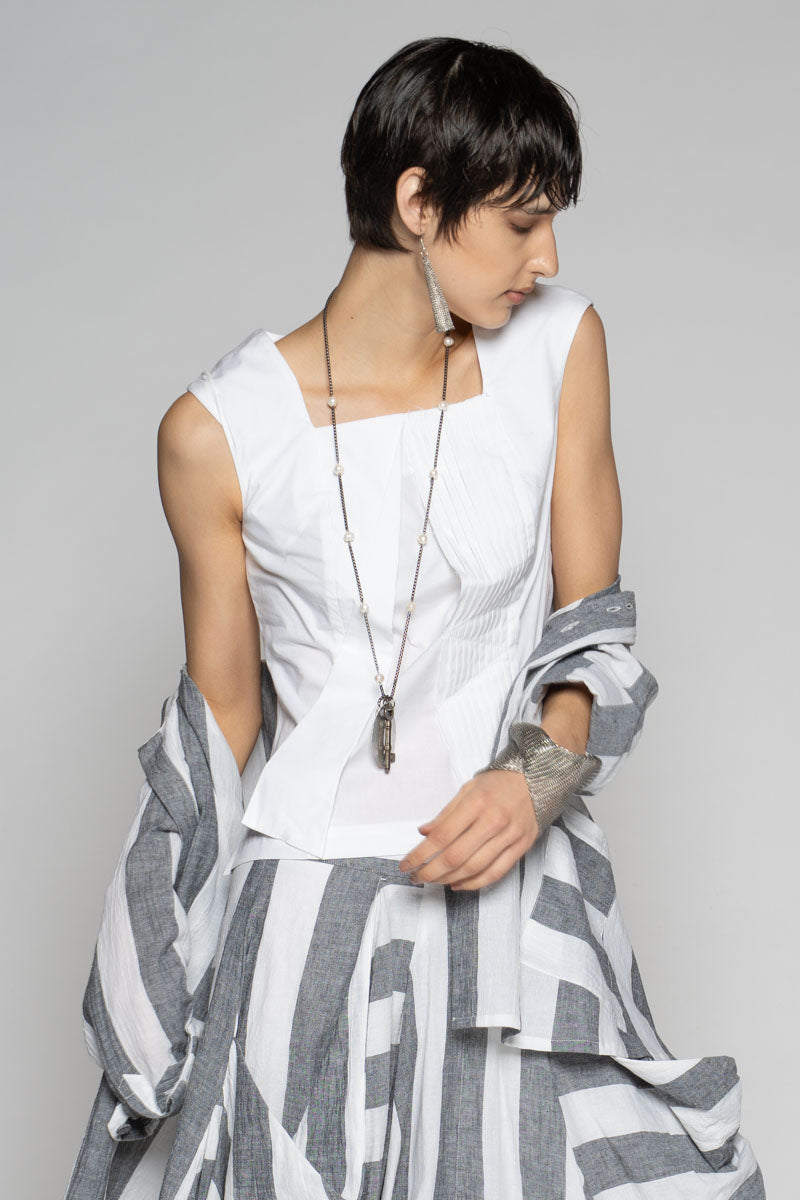 Overtone Top White
