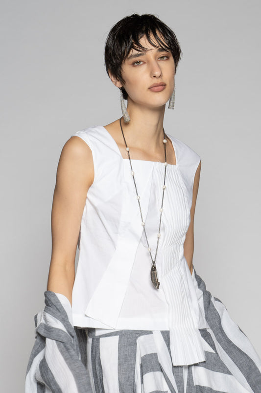Overtone Top White