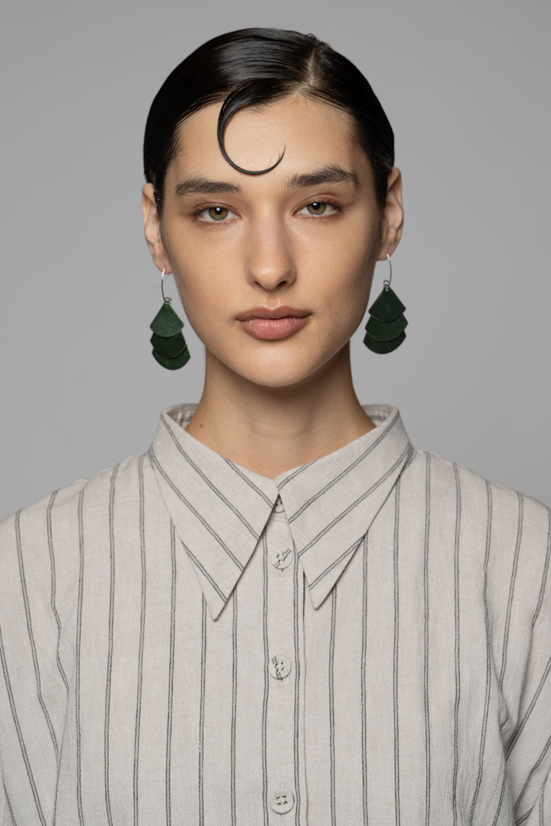 Trifan Earrings Mint