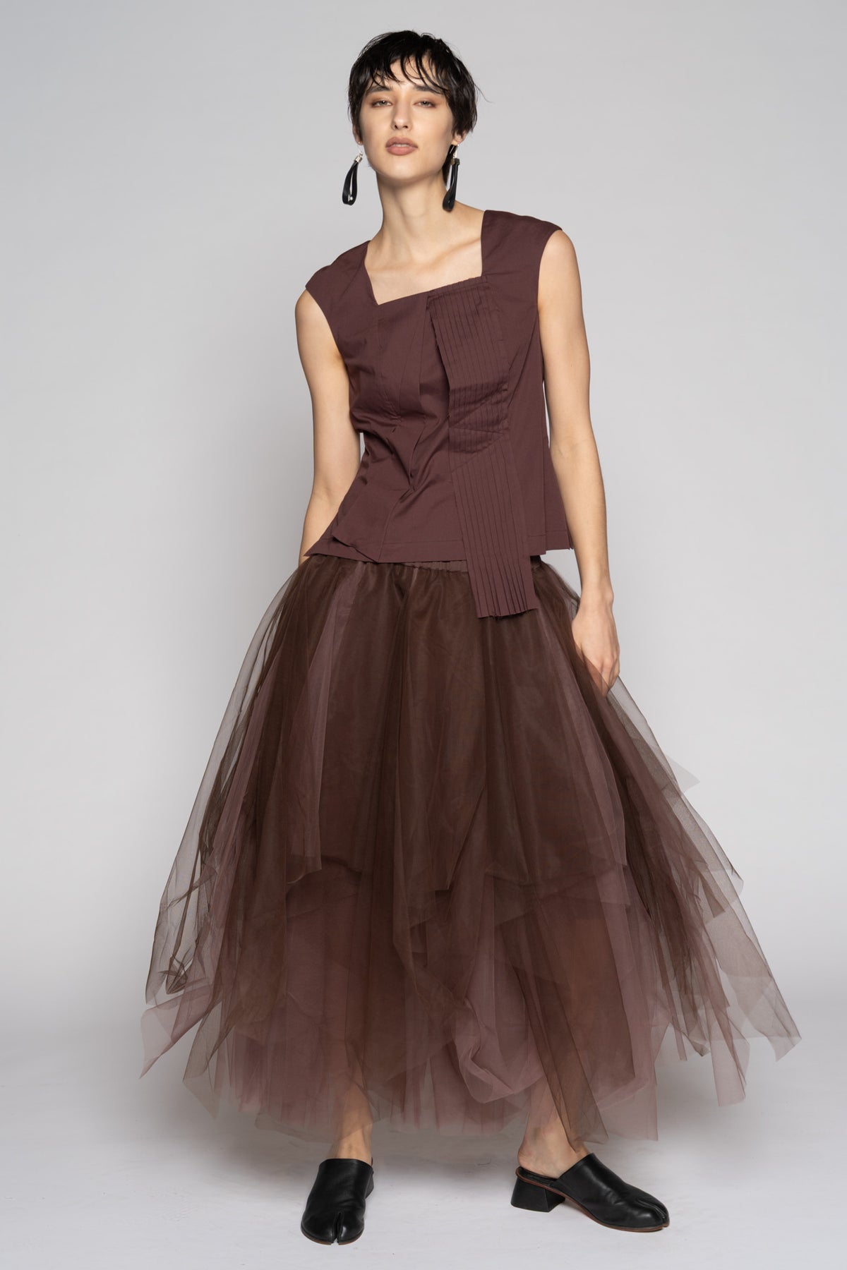 Axis Tulle Skirt Mauve
