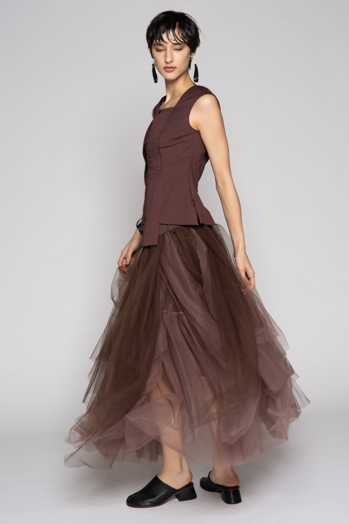 Axis Tulle Skirt Mauve