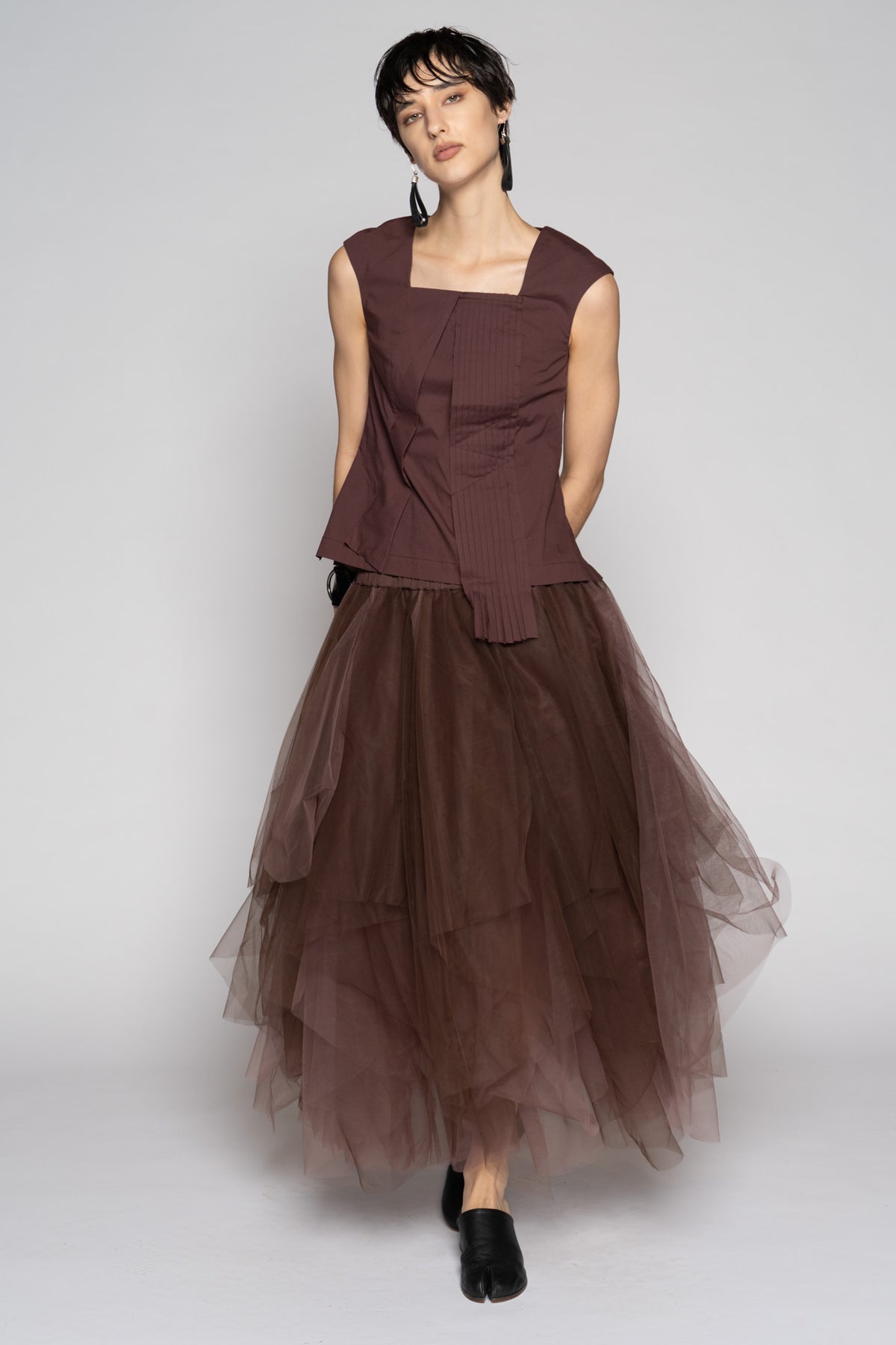 Axis Tulle Skirt Mauve