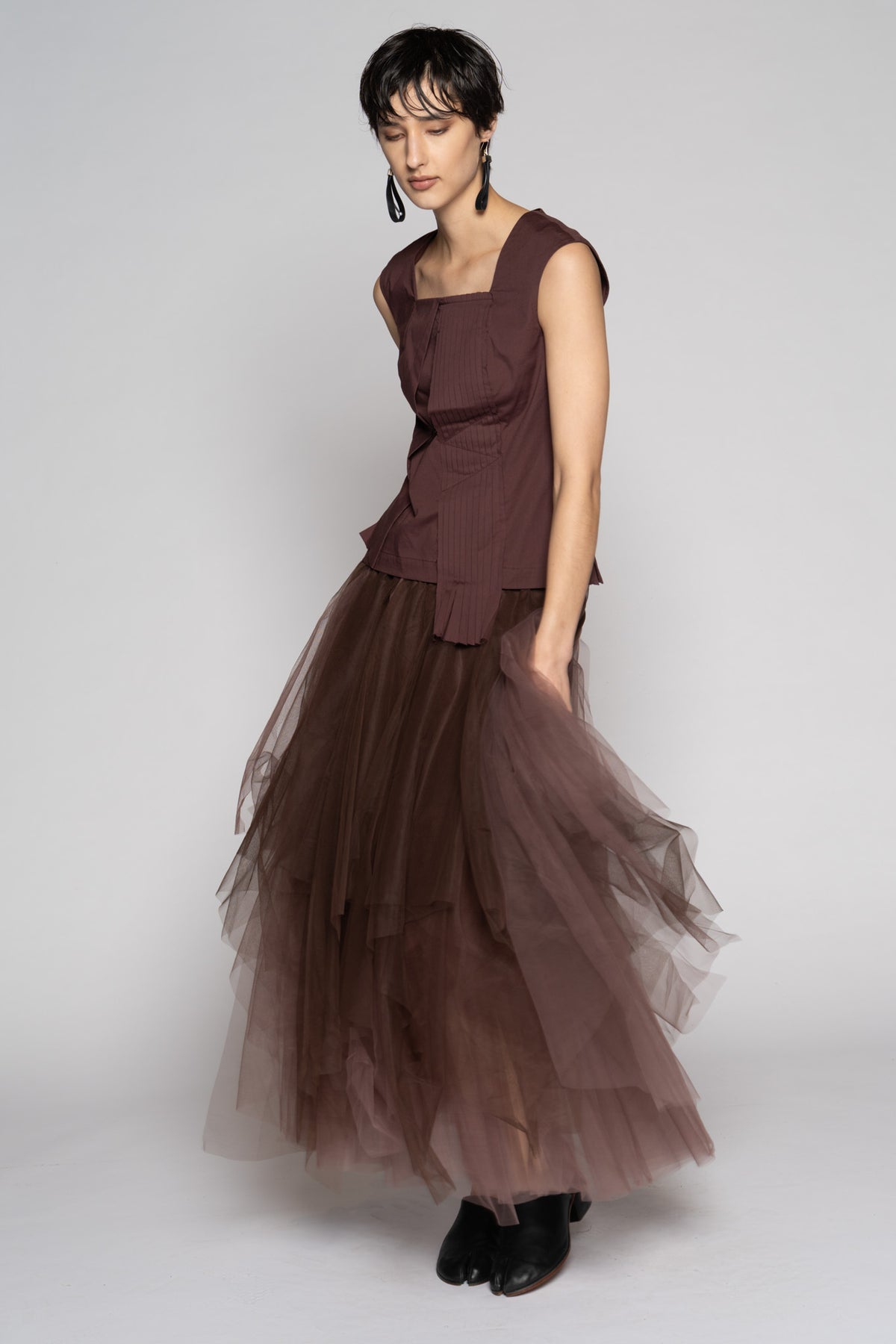 Axis Tulle Skirt Mauve