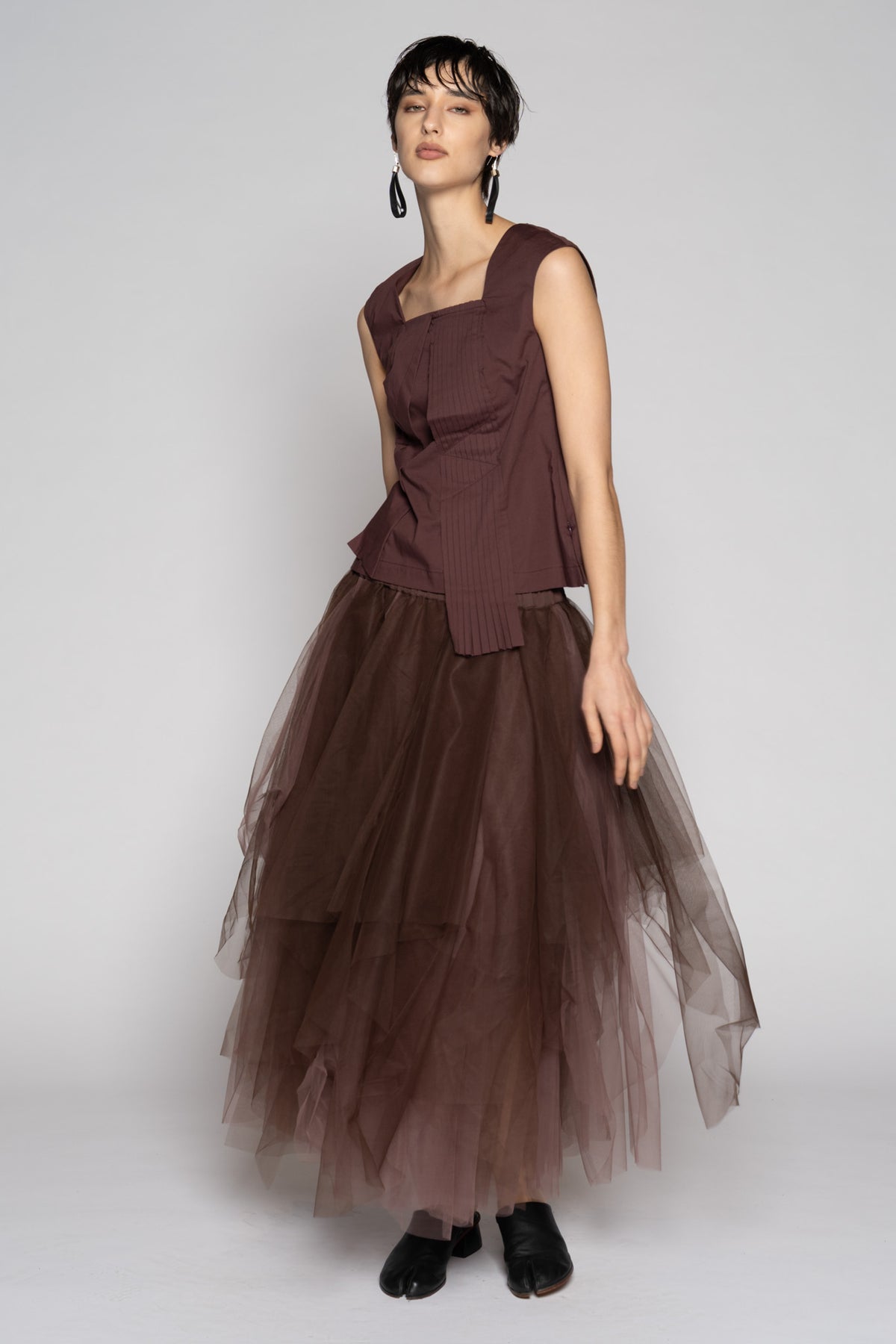 Axis Tulle Skirt Mauve