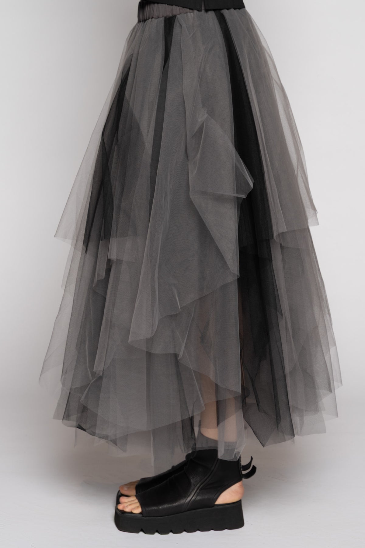 Axis Tulle Skirt Smoke