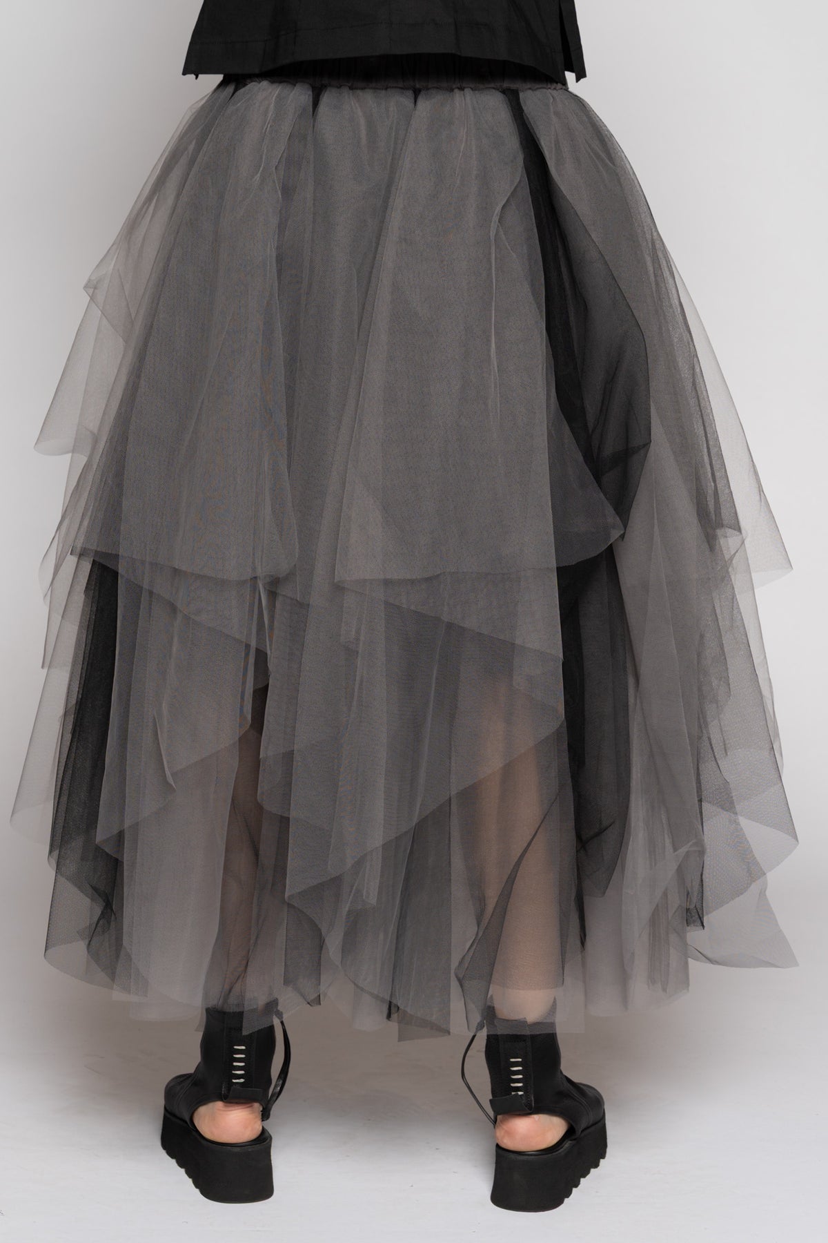 Axis Tulle Skirt Smoke