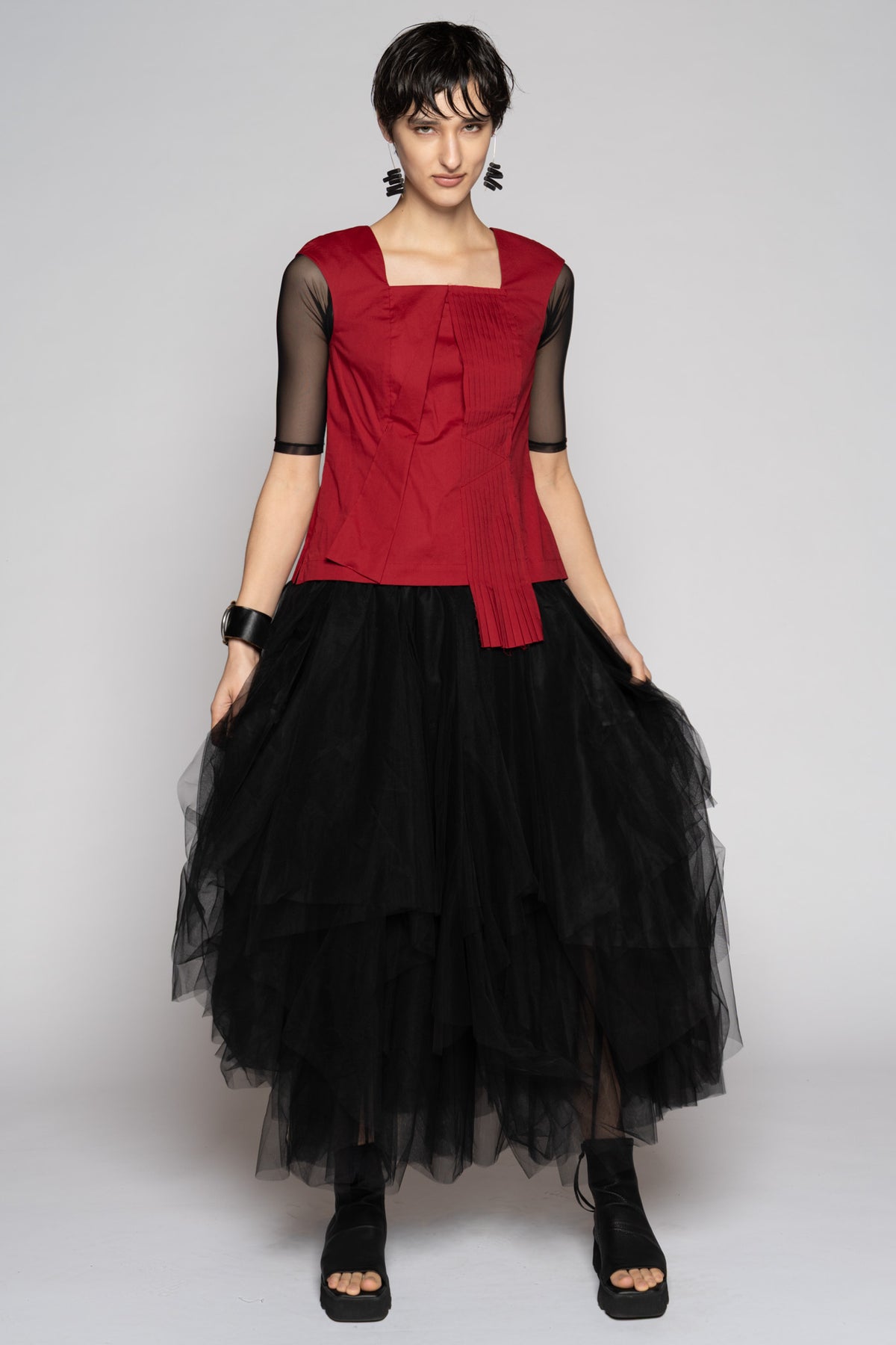 Axis Tulle Skirt Blk