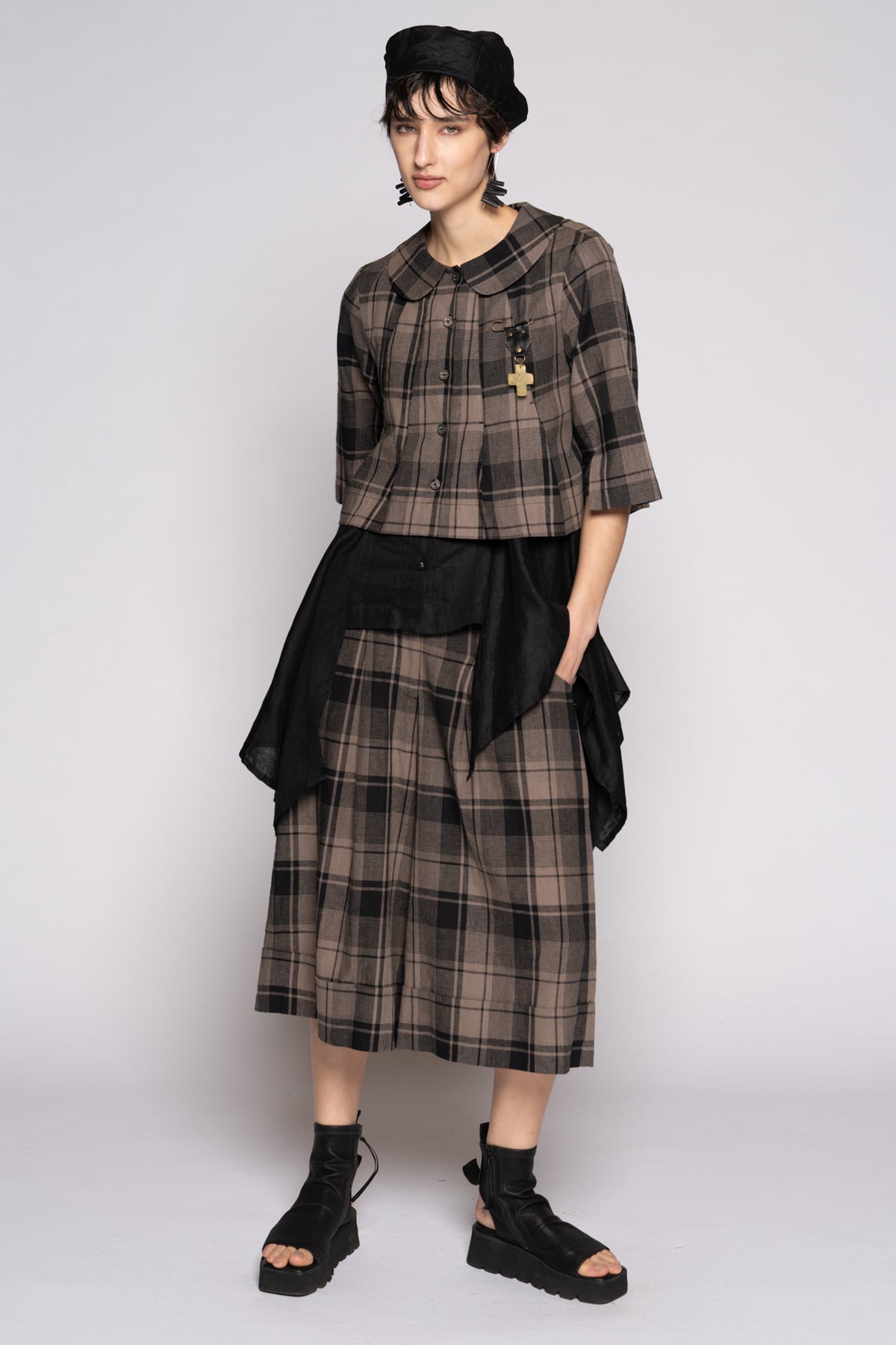 Arya Short Jacket Truffle