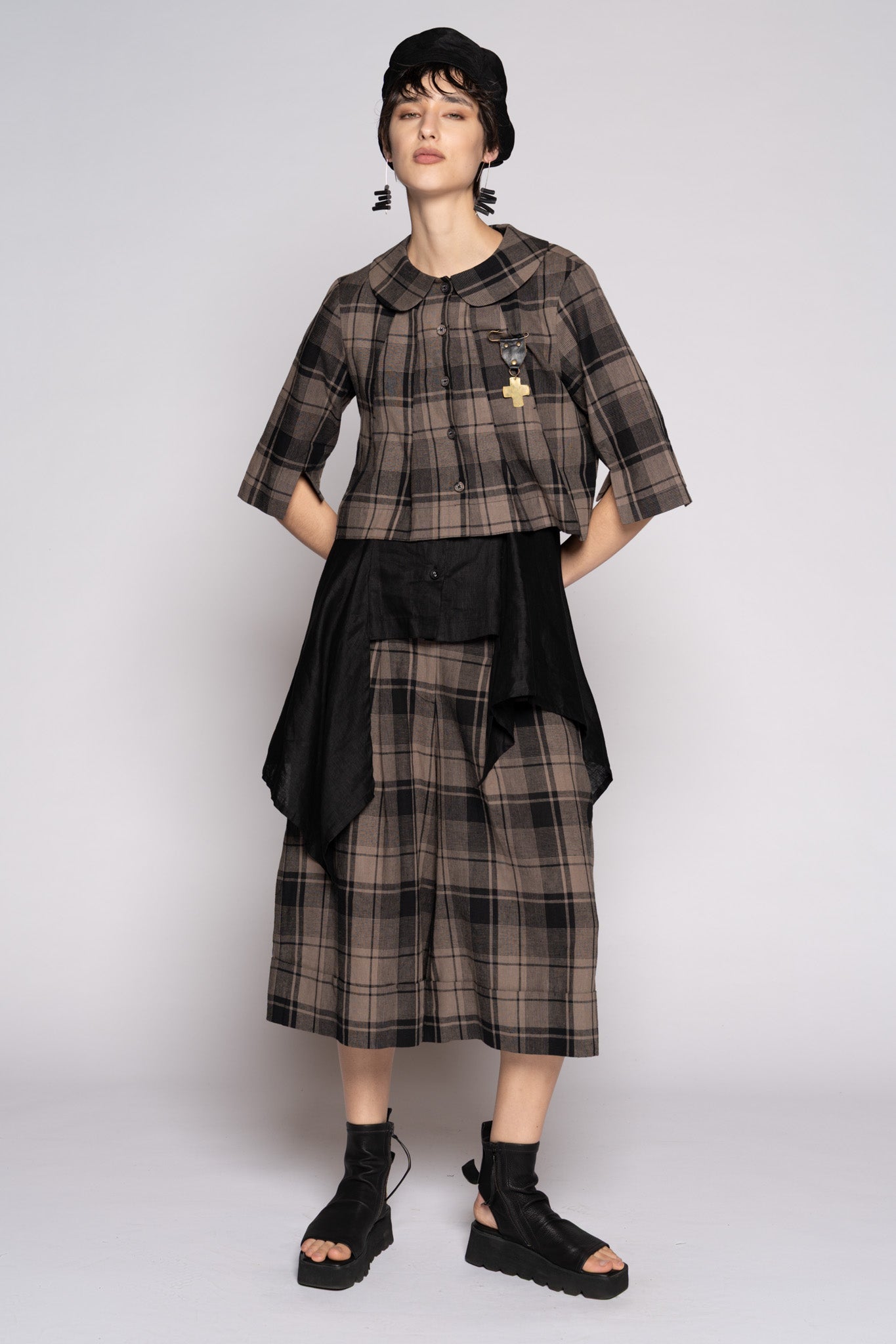 Arya Short Jacket Truffle