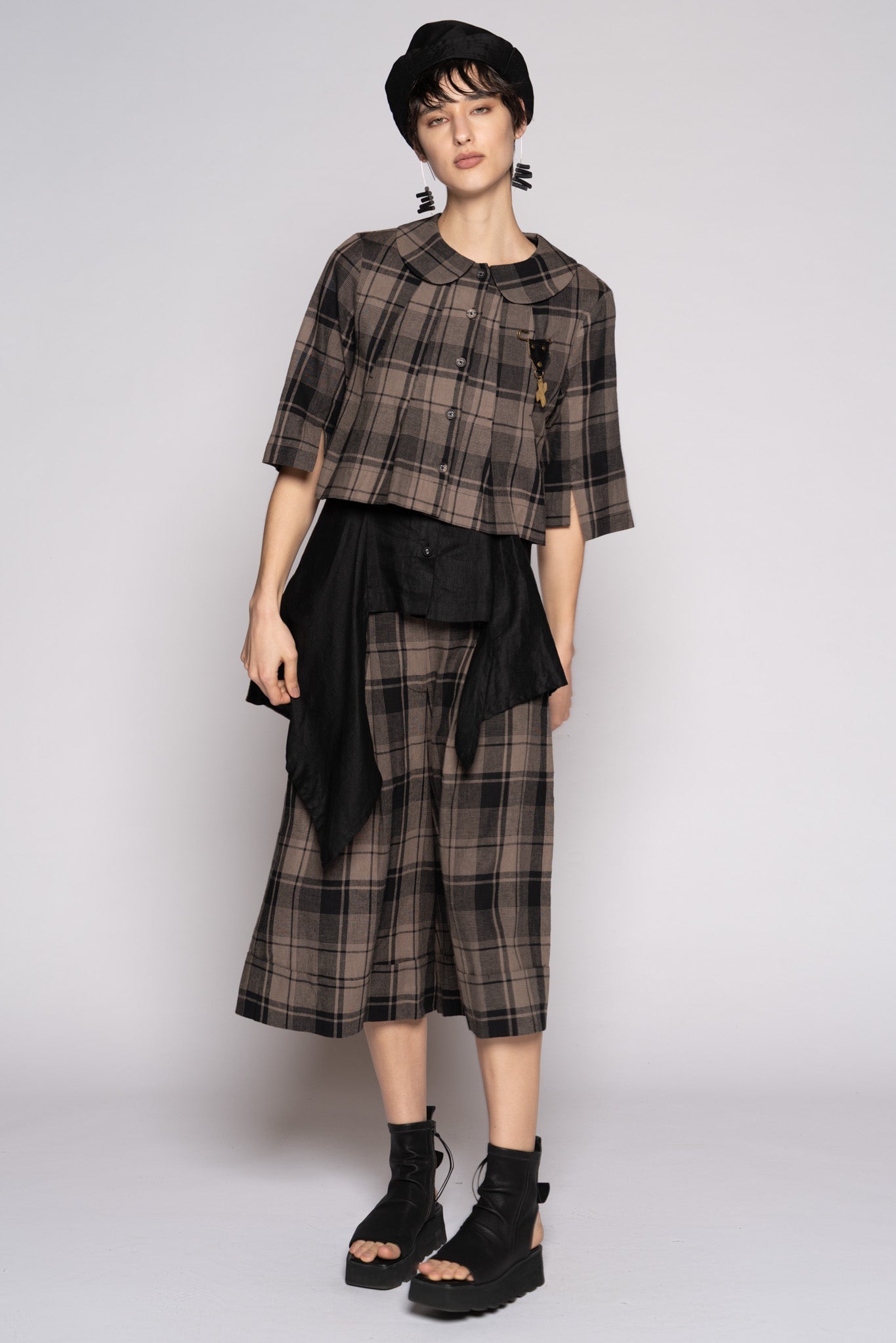 Arya Short Jacket Truffle