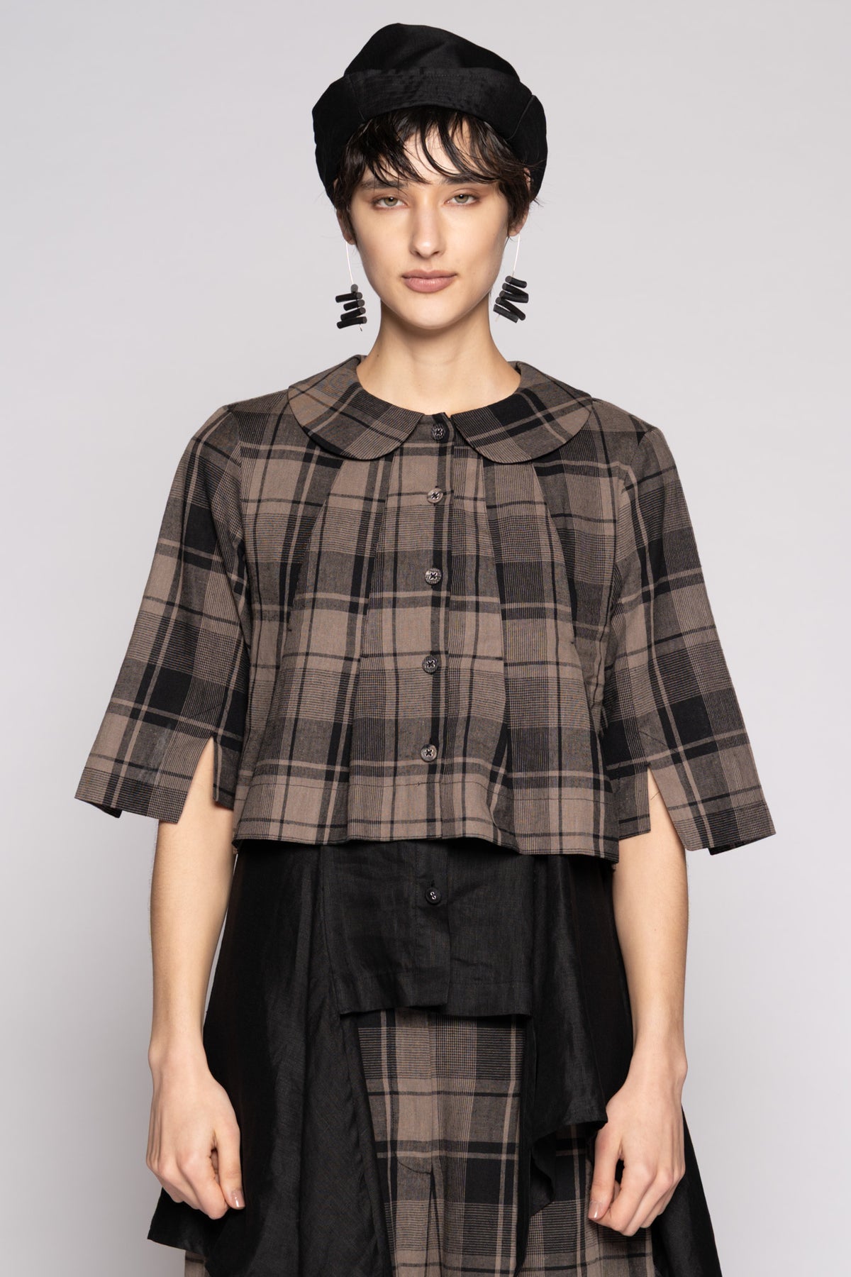 Arya Short Jacket Truffle