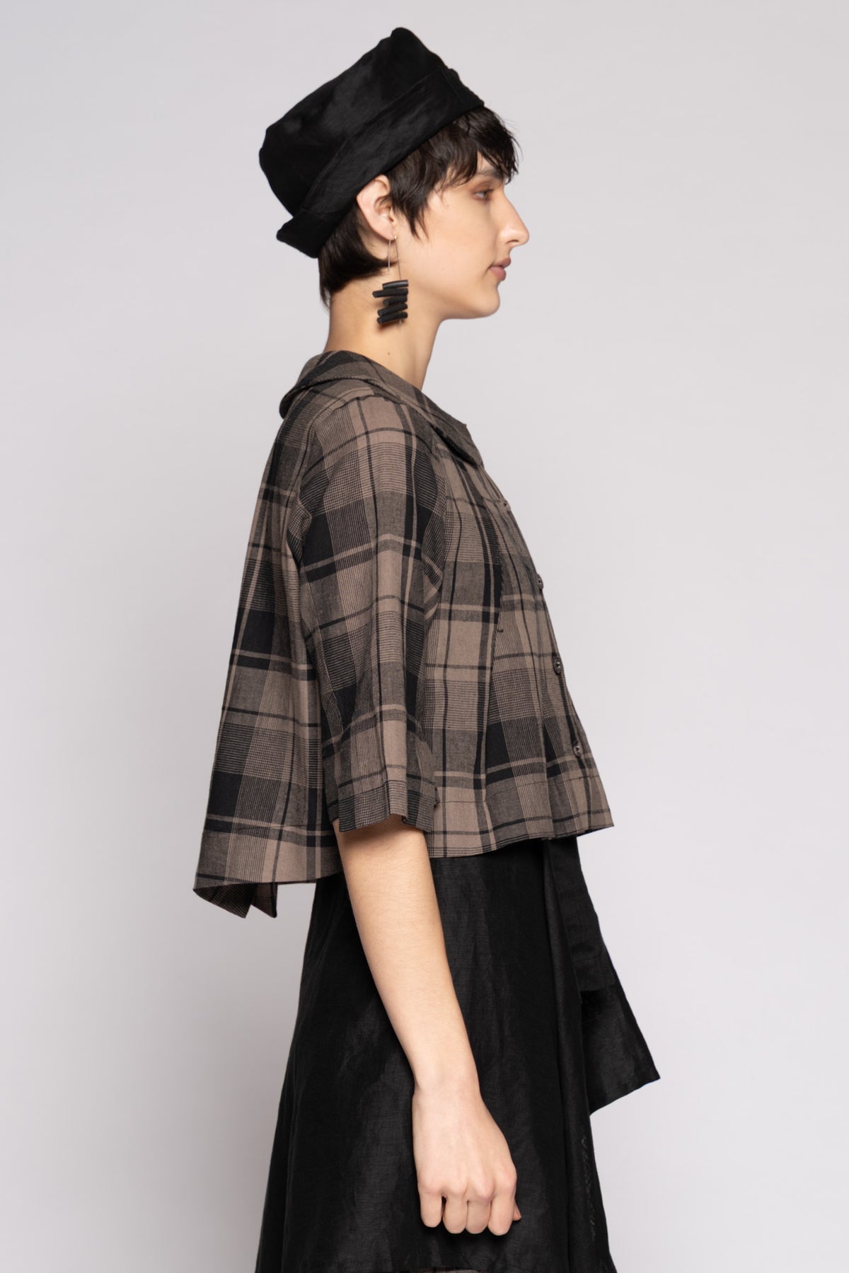 Arya Short Jacket Truffle