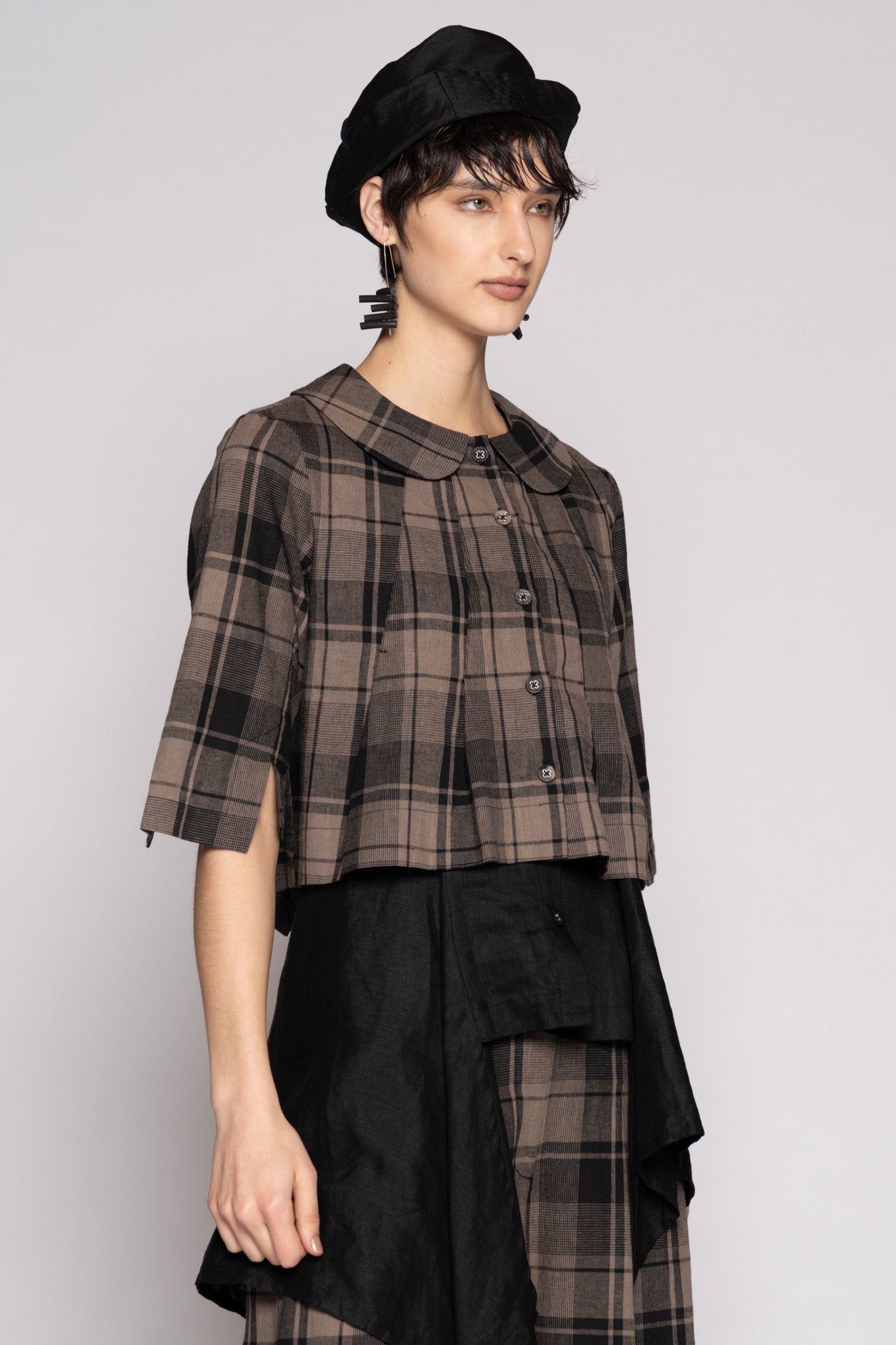 Arya Short Jacket Truffle